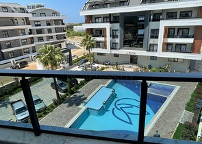 Меблированная квартира планировкой 1+1 в районе Оба