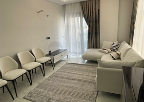 Меблированная квартира планировкой 1+1 в районе Оба