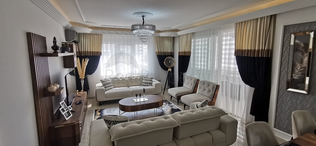 Квартира 2+1 с новым ремонтом в 200 метрах от берега моря