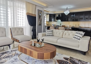 Квартира 2+1 с новым ремонтом в 200 метрах от берега моря