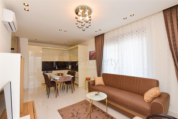 Квартира 1+1 в самом сердце района Оба в аренду