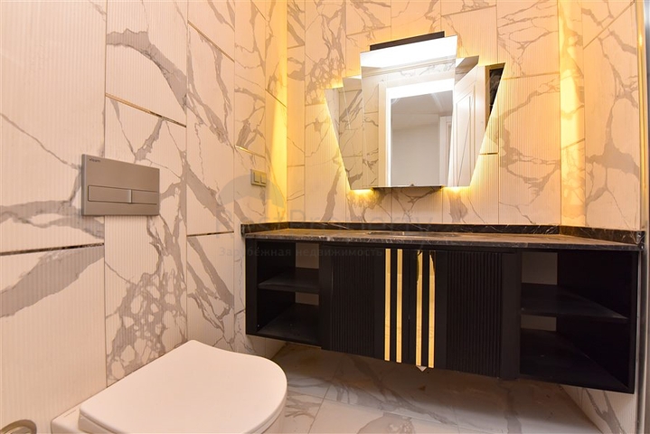 Квартира с тремя спальнями в престижном районе Оба