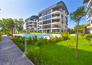 Квартира с тремя спальнями в престижном районе Оба