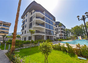 Квартира с тремя спальнями в престижном районе Оба