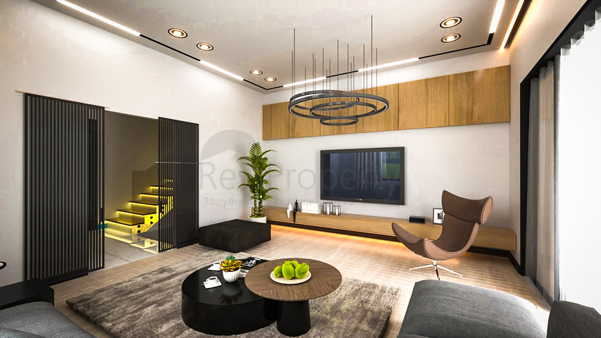 Виллы 4+1 в окружении соснового леса в районе Авсаллар