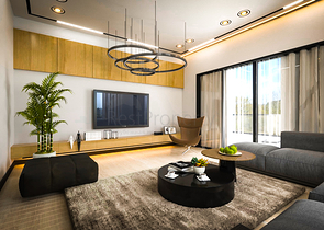 Виллы 4+1 в окружении соснового леса в районе Авсаллар