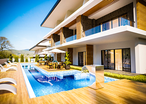 Виллы 4+1 в окружении соснового леса в районе Авсаллар