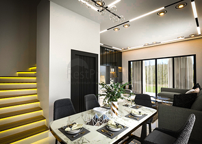 Виллы 4+1 в окружении соснового леса в районе Авсаллар