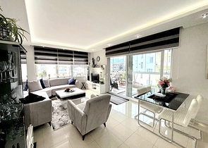 Просторная квартира 2+1 в районе Оба