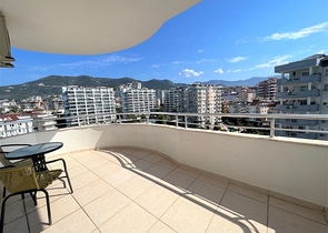 Квартира 2+1 с потрясающим видом на всю Аланию