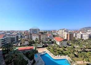 Квартира 2+1 с потрясающим видом на всю Аланию