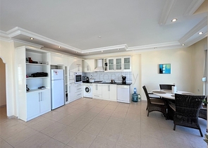 Квартира 2+1 с потрясающим видом на всю Аланию