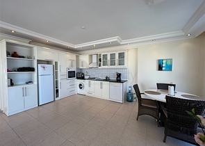 Квартира 2+1 с потрясающим видом на всю Аланию