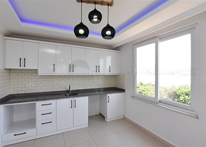 4+1 для большой семьи в спокойном районе Демирташ