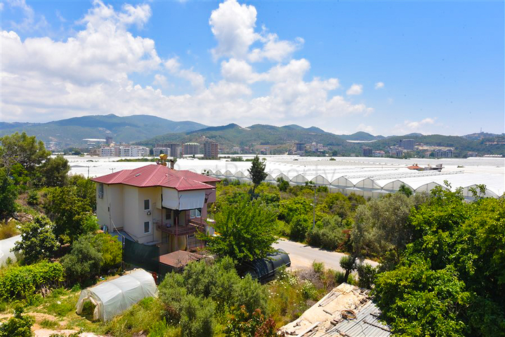 Большой пентхаус 4+1 с шикарными видами в районе Демирташ