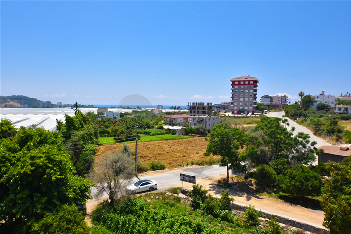 Большой пентхаус 4+1 с шикарными видами в районе Демирташ