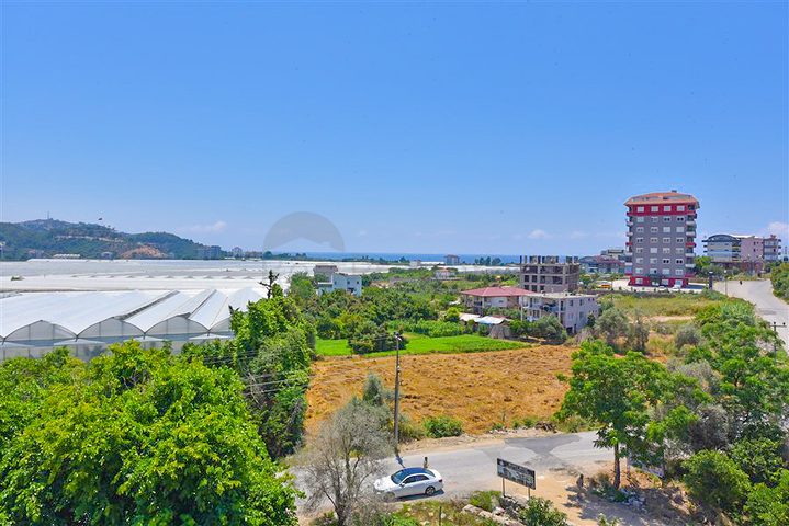 Большой пентхаус 4+1 с шикарными видами в районе Демирташ