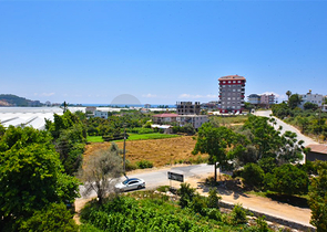 Большой пентхаус 4+1 с шикарными видами в районе Демирташ