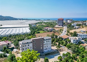 Большой пентхаус 4+1 с шикарными видами в районе Демирташ