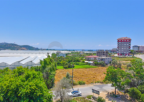 Большой пентхаус 4+1 с шикарными видами в районе Демирташ