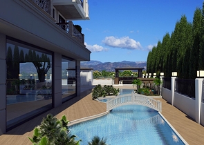 Квартира 2+1 в центре Алании