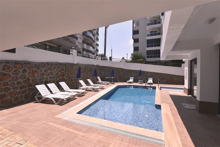 Квартира 1+1 в новом комплексе в районе Тосмур