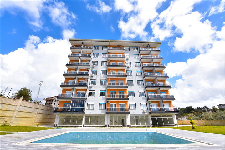 Новая квартира 1+1 в популярном районе Авсаллар