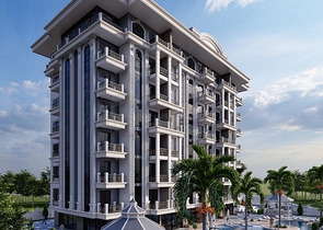 Квартира 1+1 в районе Авсаллар