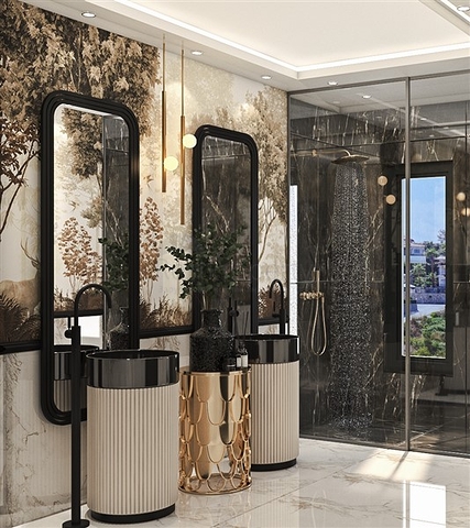 Шикарные виллы 5+1 с видом на море и горы