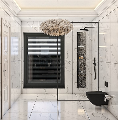 Шикарные виллы 5+1 с видом на море и горы