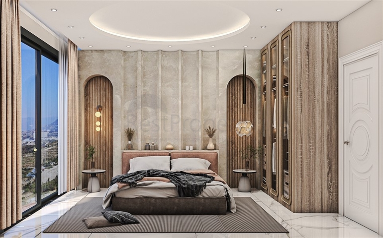 Шикарные виллы 5+1 с видом на море и горы