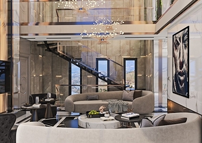 Шикарные виллы 5+1 с видом на море и горы