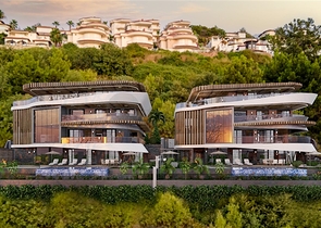 Шикарные виллы 5+1 с видом на море и горы