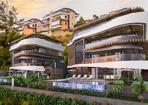 Шикарные виллы 5+1 с видом на море и горы