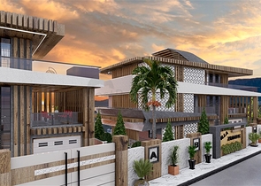 Шикарные виллы 5+1 с видом на море и горы