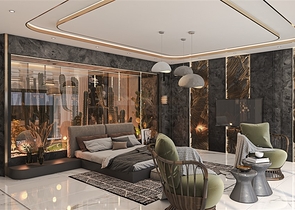 Шикарные виллы 5+1 с видом на море и горы