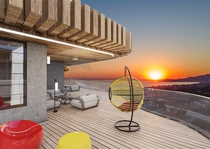 Шикарные виллы 5+1 с видом на море и горы