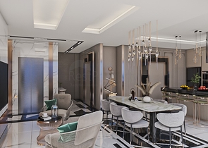 Шикарные виллы 5+1 с видом на море и горы