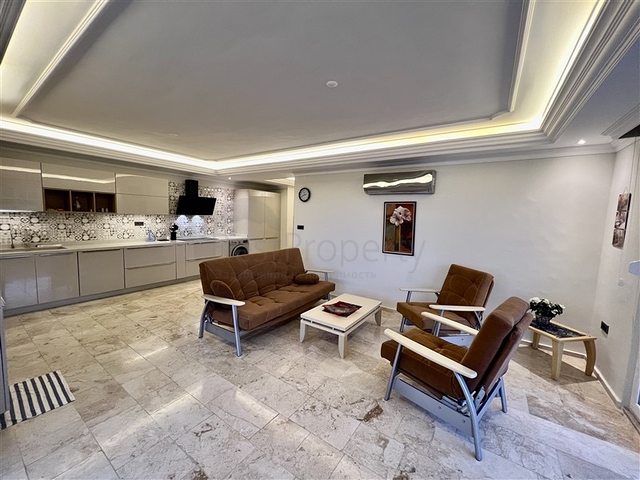 Квартиры 2+1 на высоком этаже в Махмутларе