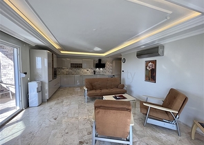 Квартиры 2+1 на высоком этаже в Махмутларе