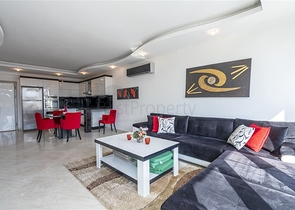 Трехкомнатная светлая квартира в районе Оба