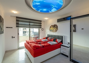 Трехкомнатная светлая квартира в районе Оба