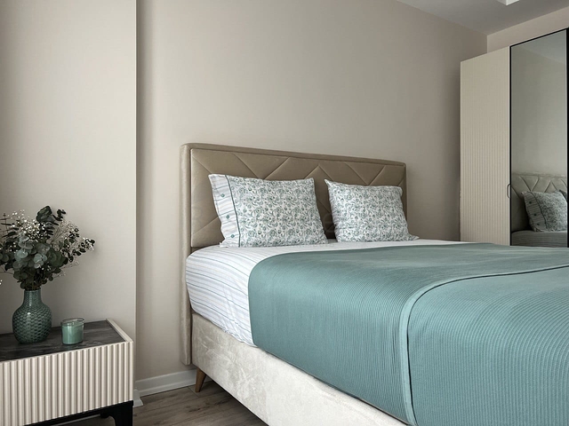 Апартаменты планировкой 2+1 в жилом комплексе в районе Тосмур