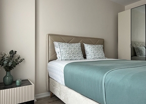 Апартаменты планировкой 2+1 в жилом комплексе в районе Тосмур