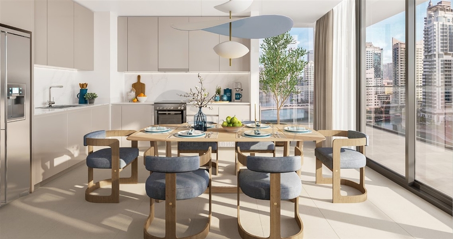 Элитные квартиры в 52-этажном небоскребе в самом престижном районе Дубай