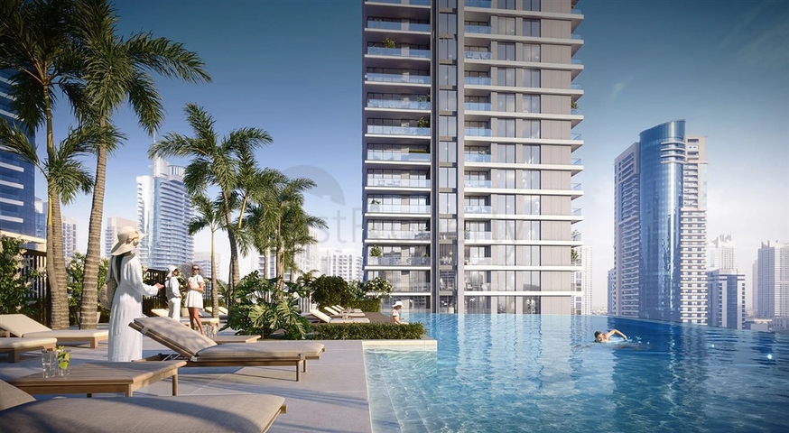 Элитные квартиры в 52-этажном небоскребе в самом престижном районе Дубай