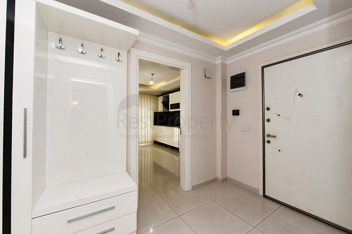 Просторная двухкомнатная квартира в районе Тосмур