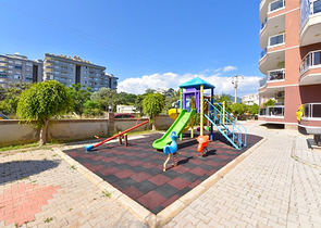 Просторная двухкомнатная квартира в районе Тосмур