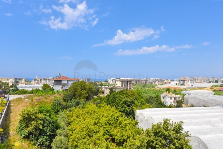 Вилла 4+1 с современным дизайном в живописном районе Каргыджак