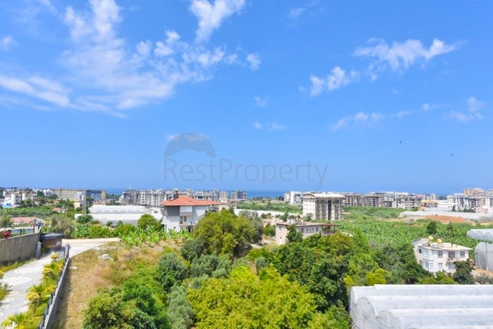 Вилла 4+1 с современным дизайном в живописном районе Каргыджак